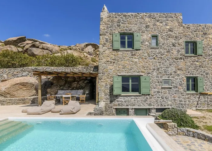 Aquadise Seaview Pool - Three Bedrooms فيلة كالافاتيس