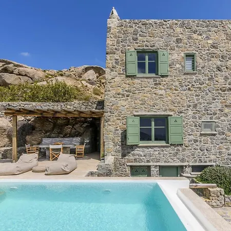 Aquadise Seaview Pool - Three Bedrooms Villa Kalafatis
