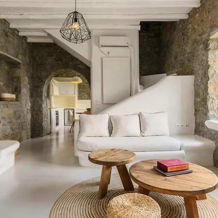 别墅 Aquadise Seaview Pool - Three Bedrooms Mykonos Town